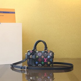 루이비통 x 무라카미 타카시 나노 스피디 멀티컬러 누아 M13406-2502